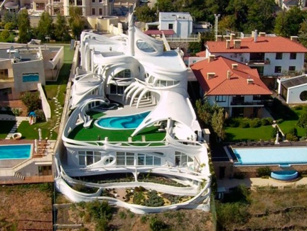 Дом-волна в Одессе и другие самые необычные дома в мире