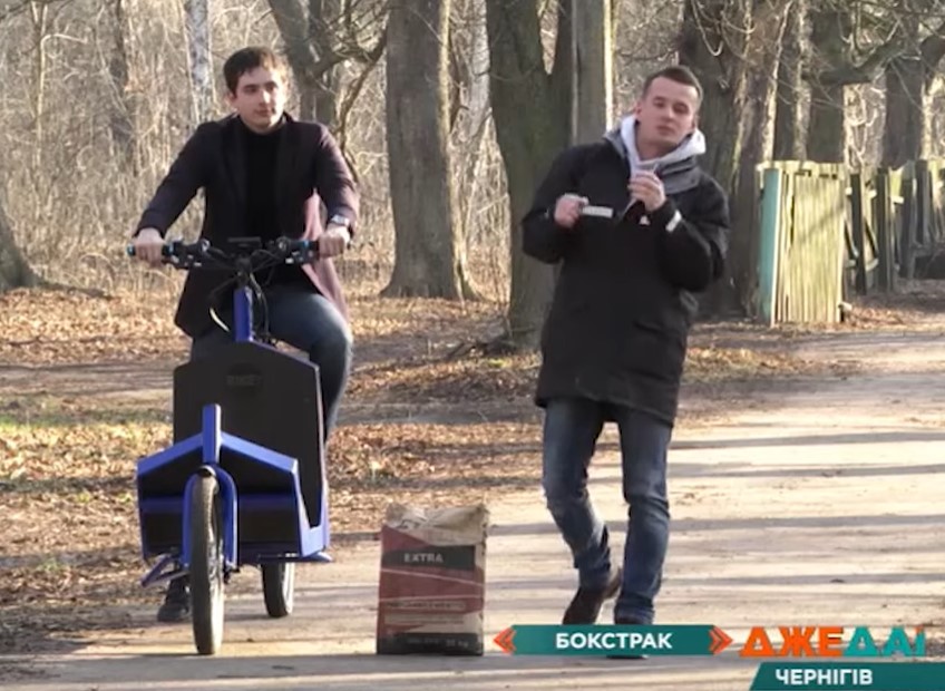 Украинские студенты разработали уникальный электромотоцикл (видео)