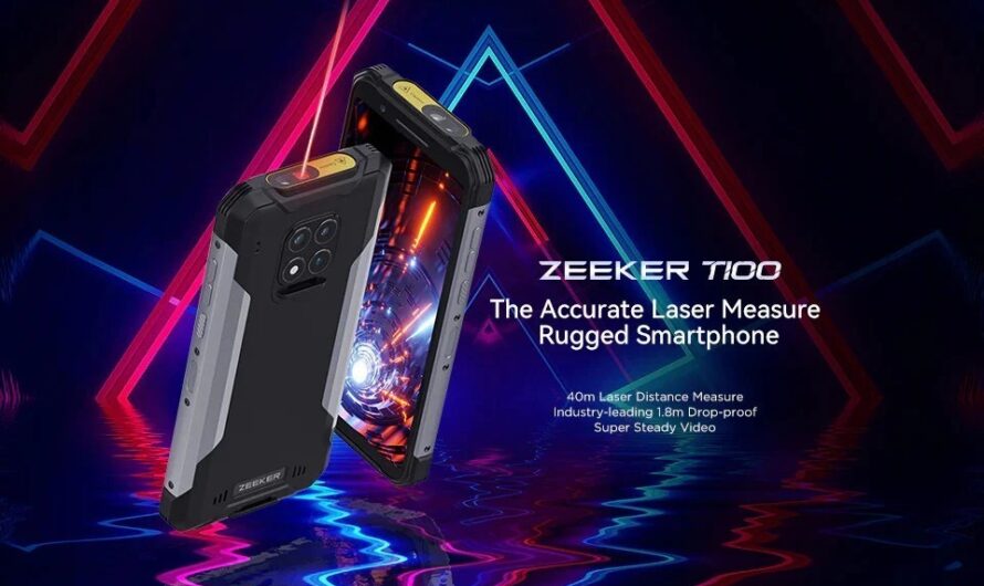 Представлен неубиваемый смартфон Zeeker T100 с лазерным дальномером
