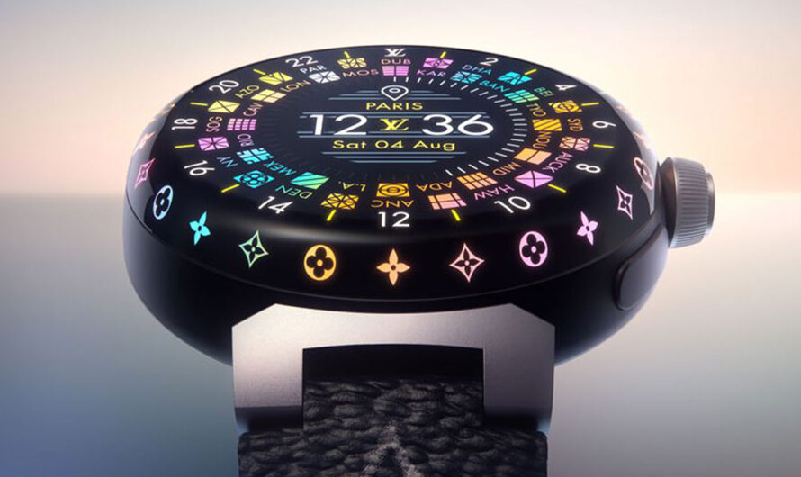 Louis Vuitton выпускает стильные смарт часы с необычной подсветкой (фото)